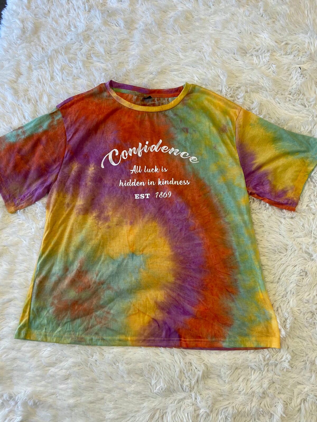 Remera tie dye confidence