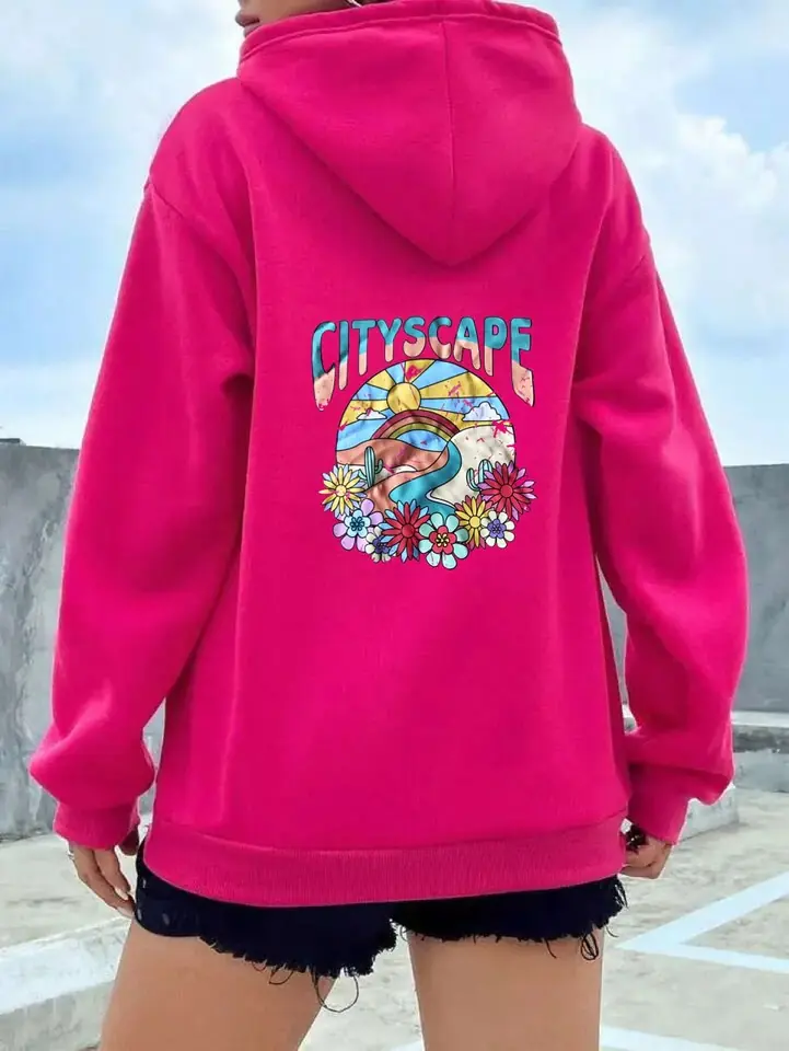 Canguro fucsia cityscape