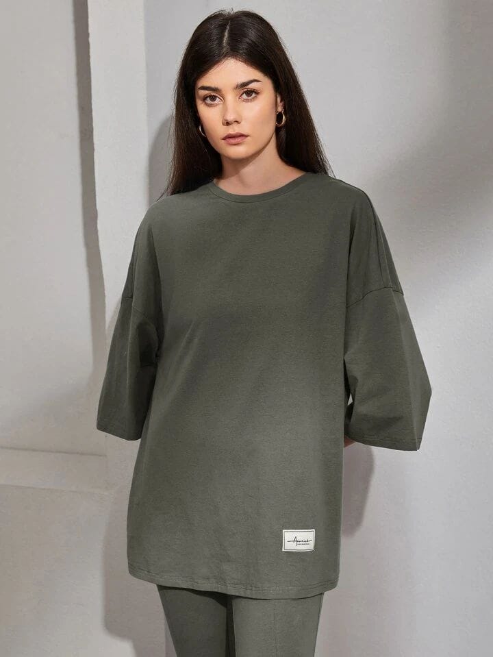 Remeron mangas 3/4 verde