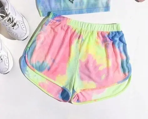 Short multicolor