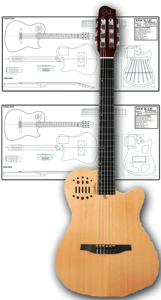 Style Godin Multiac Nylon String