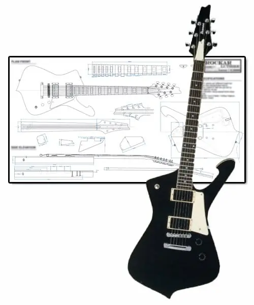 Style Ibanez Iceman 7 IC300BK