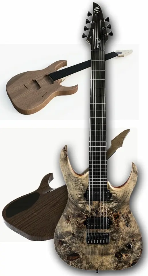 Style Mayones Duvell elite 7 guitar (STL)