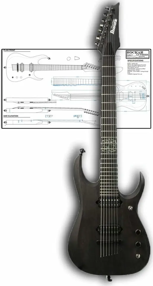 Style Ibanez RGD7 JAMES MONTEITH