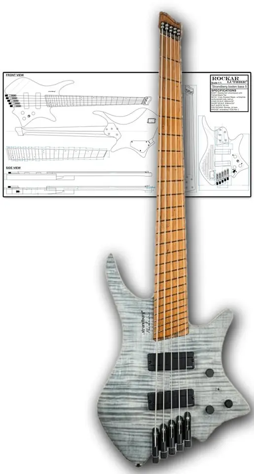 Style Strandberg boden bass 5 strings
