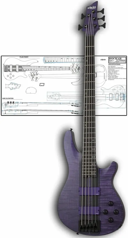 Style Schecter C-5 GT Bass