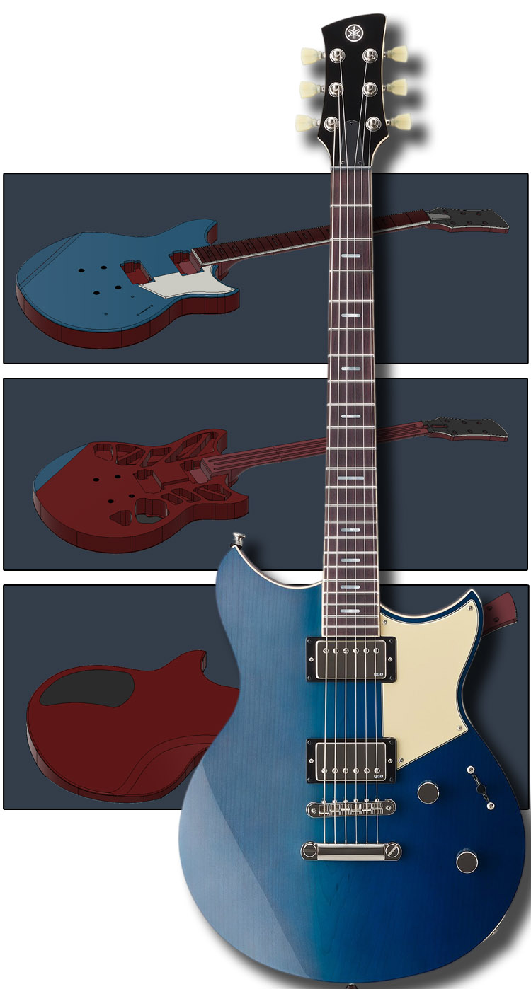 Style Yamaha Revstar guitar