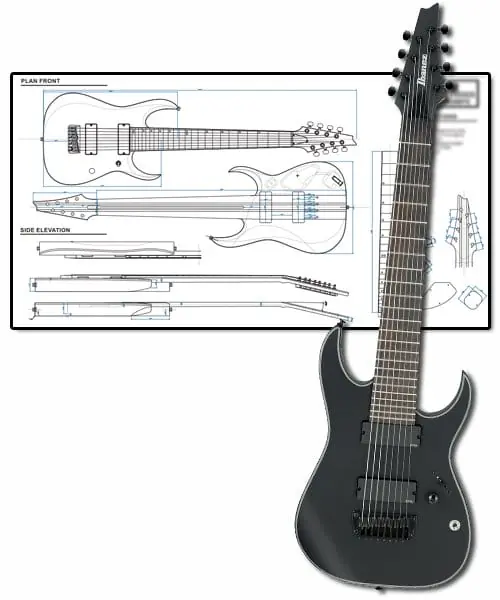 Style Ibanez RGIR38BFE (8strings)