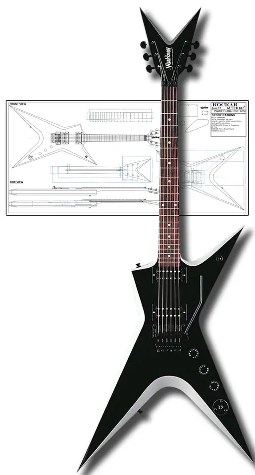 Style Washburn Dimebag 3st