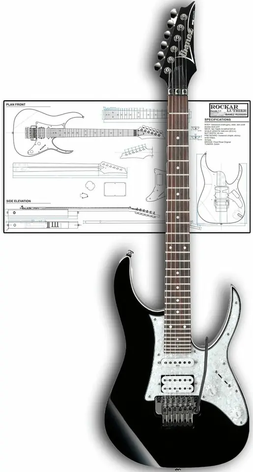Style Ibanez RG550XH (30 frets)