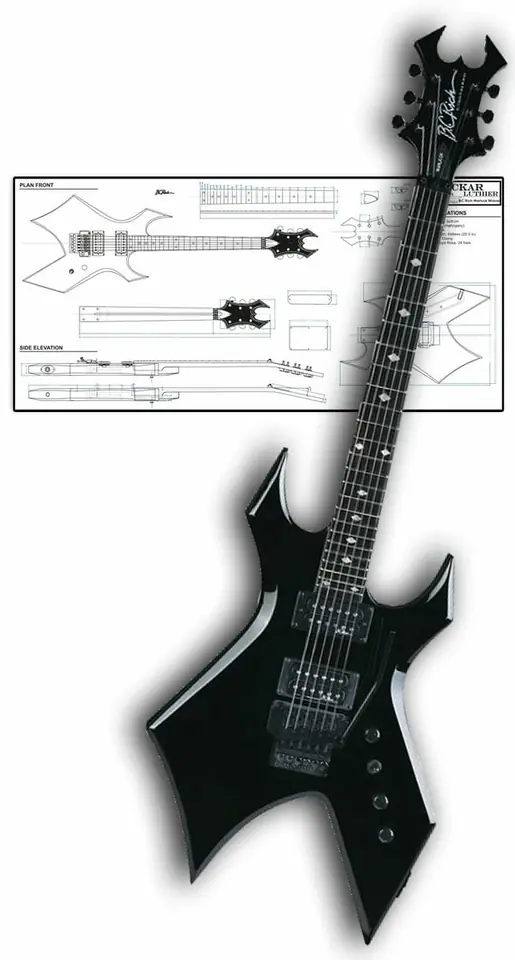 Style B.C.Rich Warlock Widow