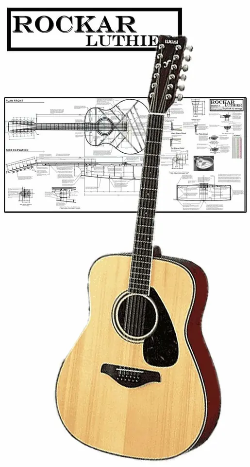 Guitarra 12 cuerdas luthier