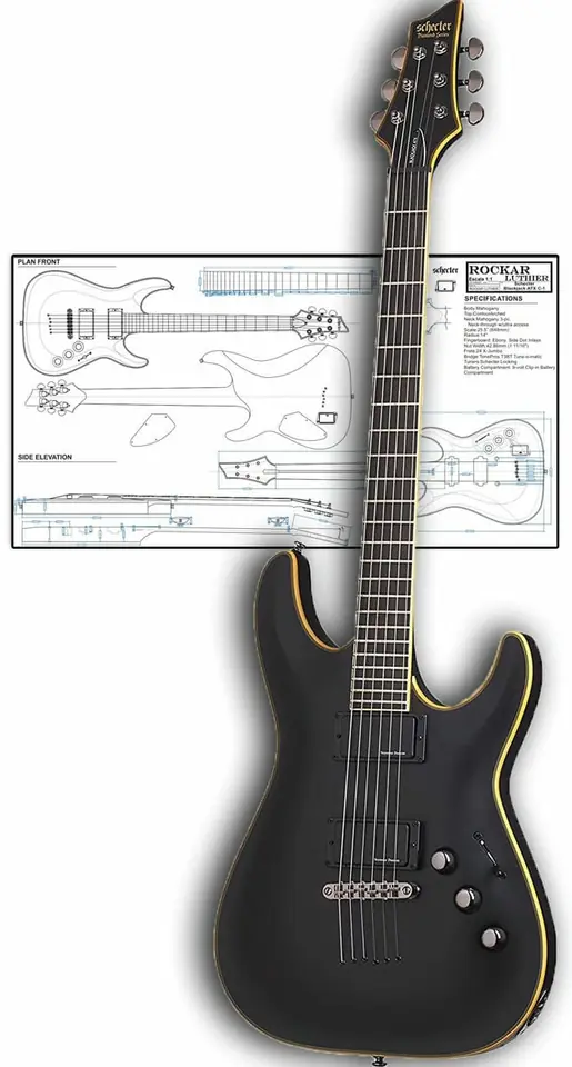 Style Schecter Blackjack Atx C-1