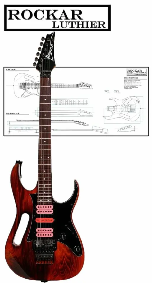 Style Ibanez Jem7 Root Beer (1988)
