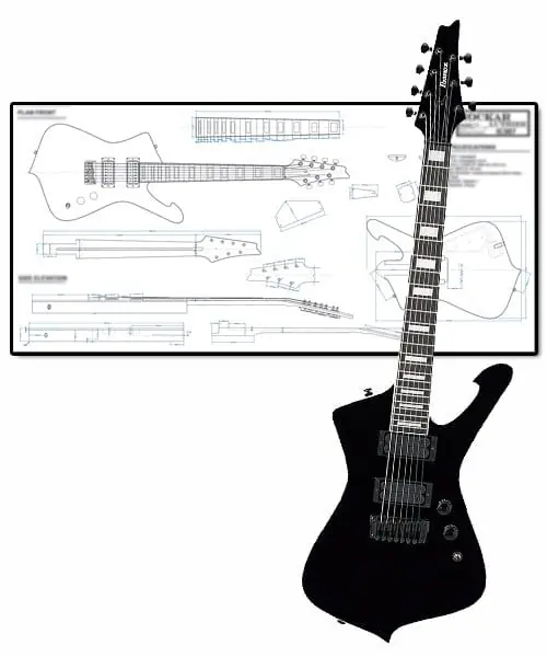 Style Ibanez Iceman 7 IC507