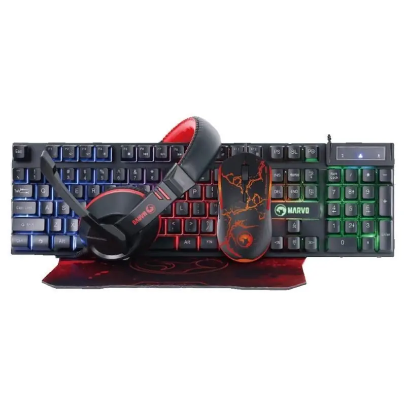 Combo gaming 4 en 1 marvo cm409