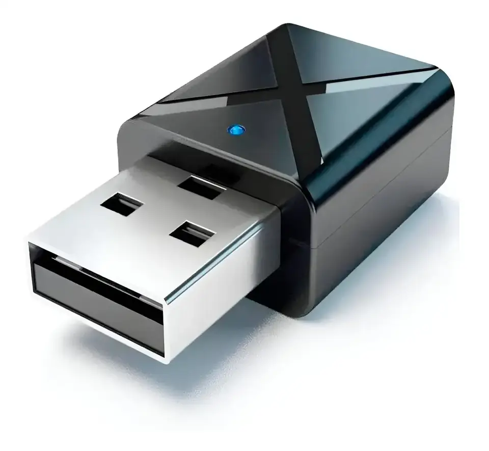 Receptor Bluetooth USB Netmak NM-BT8 Adaptador Inalámbrico PC