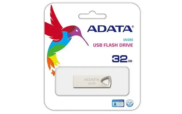 Pendrive Adata UV210 32GB Metálico USB 2.0