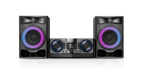 Minicomponente Moonki Sound Yizumi v7 2.0 - 160w rms - cd/dvd