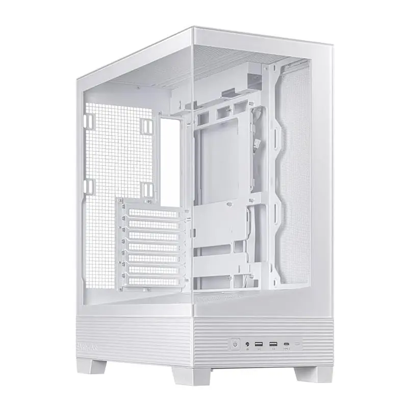GABINETE ASUS A31 TG WHITE ATX S/FUENTE