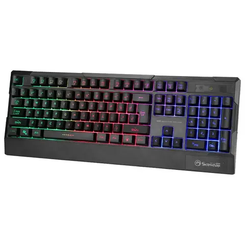 Teclado Gamer Marvo K606 Membrana LED 3 Colores Español USB