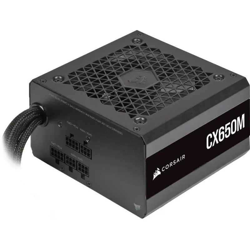 Fuente corsair cx650 650w cert. 80 plus bronze