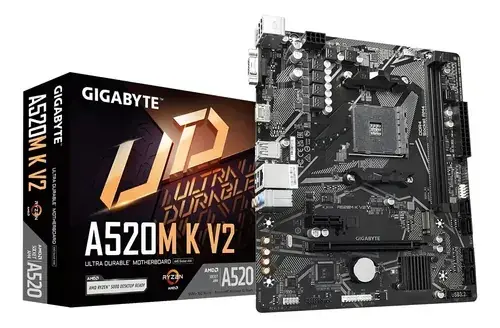Motherboard Gigabyte A520M K V2 AM4 DDR4 Micro ATX