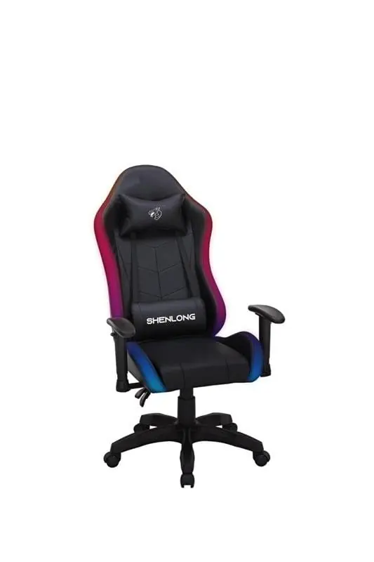 Silla gamer shenlong rgb sh-gc150rgb negra