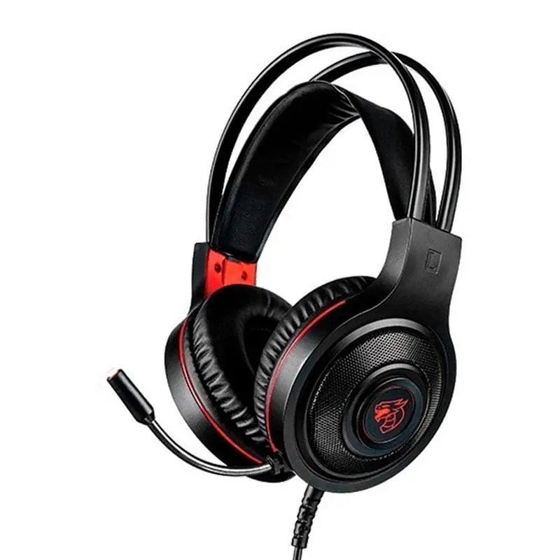 Auricular gaming shenlong hs999 - led rojo 2 x 3.5mm + usb ps4