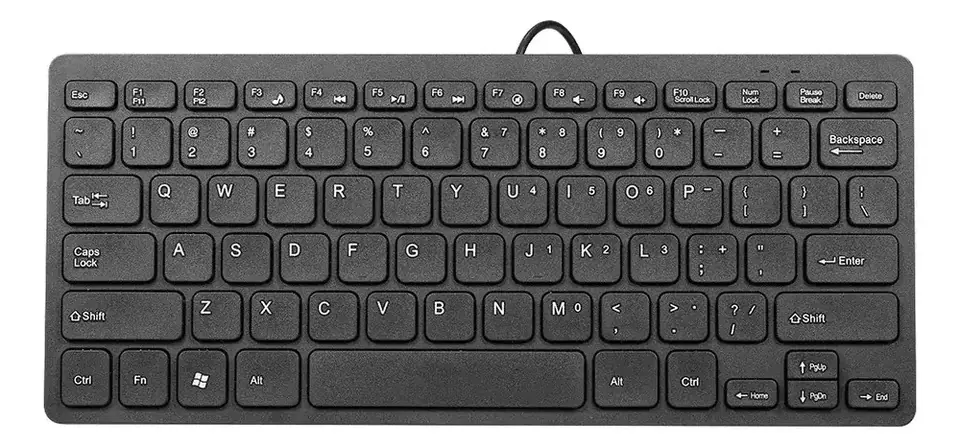 Mini Teclado K1000 78-teclas Mini Teclado Usb