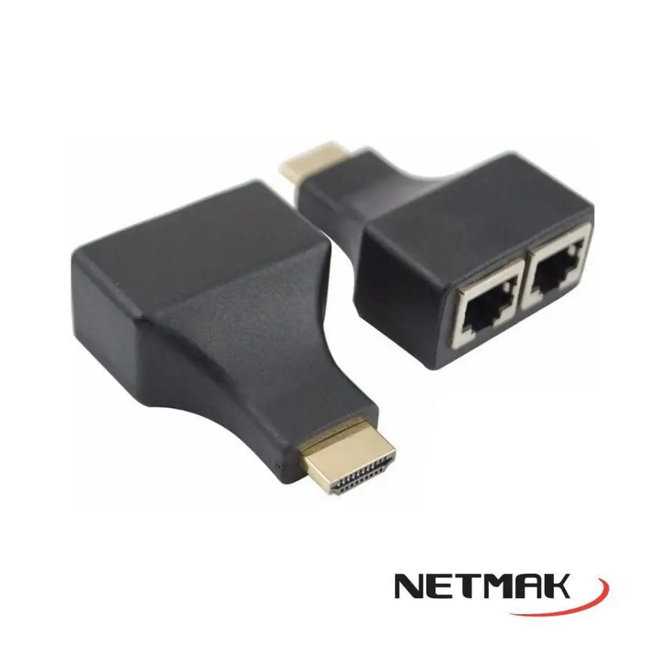 Extensor hdmi x utp cat 5e hasta 30m nm-c56