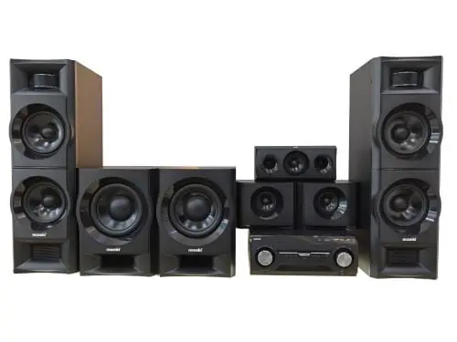 Home Theater Moonki Sound Yizumi v77 5.2 - 390w rms - cd/dvd