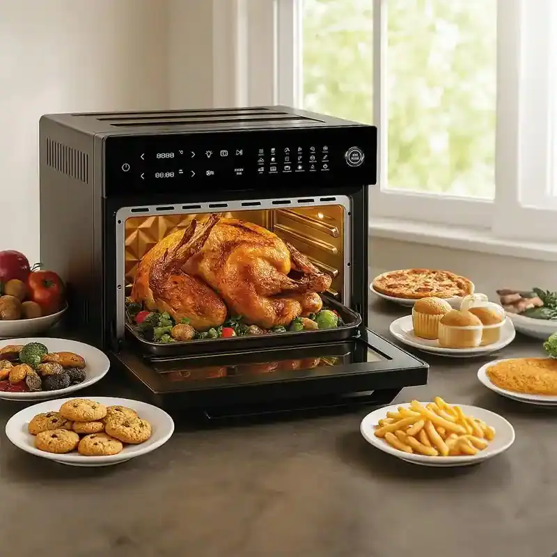 Horno Eléctrico HDC 30L con Freidora de Aire Multifunción 30 Litros