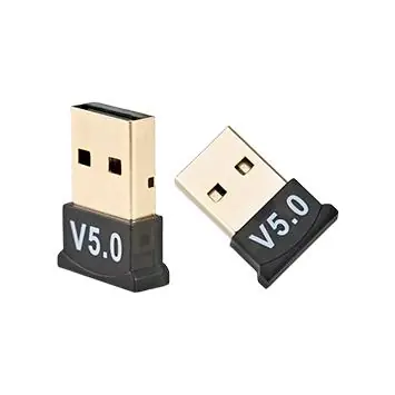 Adaptador Bluetooth USB V5.0 Dongle para PC Notebook