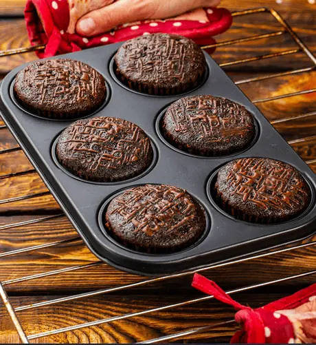 MOLDE MUFFIN X 6 ANTIADHERENTE