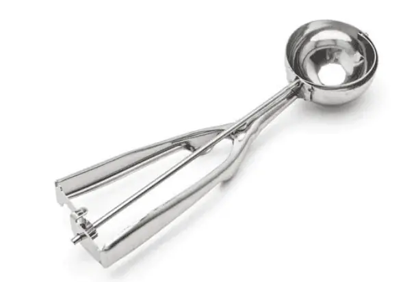 CUCHARA HELADO BOCHA ACERO INOX 6 CM