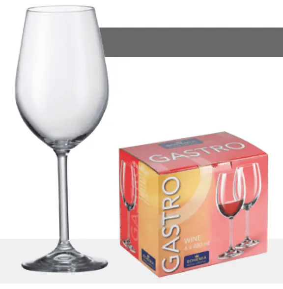 COPAS X 6 CRISTAL BOHEMIA 480 CC SUPER