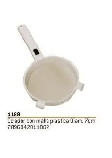 COLADOR MALLA PLASTICA ULTRAFINO