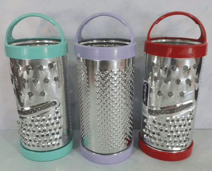 RALLADOR CON BASE Y MANGO 5 USOS NUPCIAL