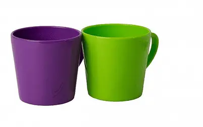 JARRO/ TAZA PLASTICO COLORES REFORZADO