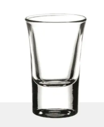 VASO COPITA VIDRIO TEQUILA C/BASE