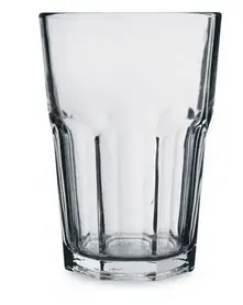 VASO VIDRIO 400 ML FACETADO