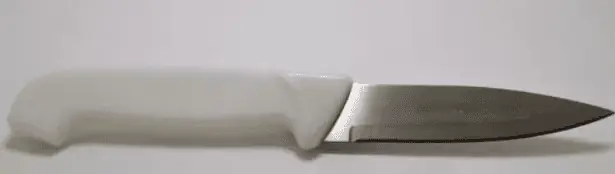 CUCHILLO COCINA 3.5 DESHUESADOR MULTIUSO MANGO BLANCO