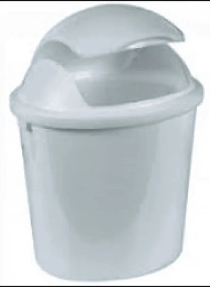 CESTO BASURERO MESADA VAIVEN BLANCO