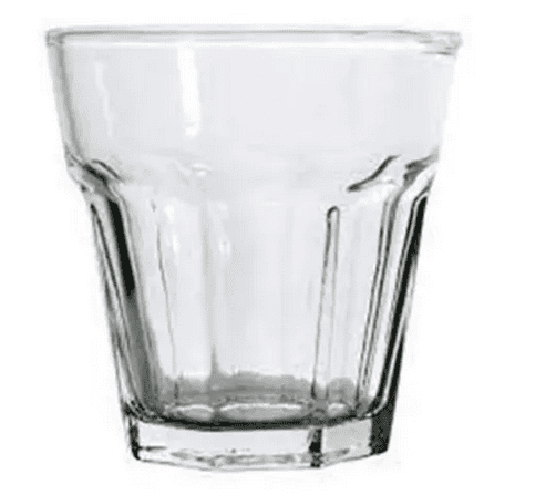 VASO VIDRIO 150 ml FACETADO SODA/JUGO