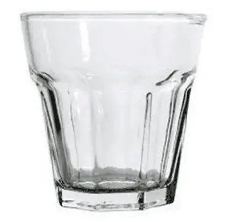 VASO VIDRIO 150 ml FACETADO SODA/JUGO