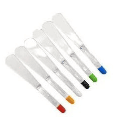 CUCHILLO UNTAR ACRILICO COLORES 14 CM