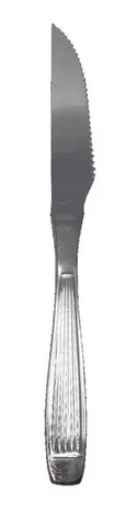 CUCHILLO MESA ACERO INOXIDABLE FILO CARNE RAYADO