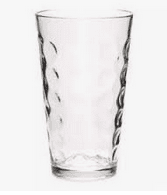 VASO VIDRIO DURAX 420 ML BUBBLES