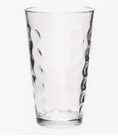 VASO VIDRIO DURAX 420 ML BUBBLES